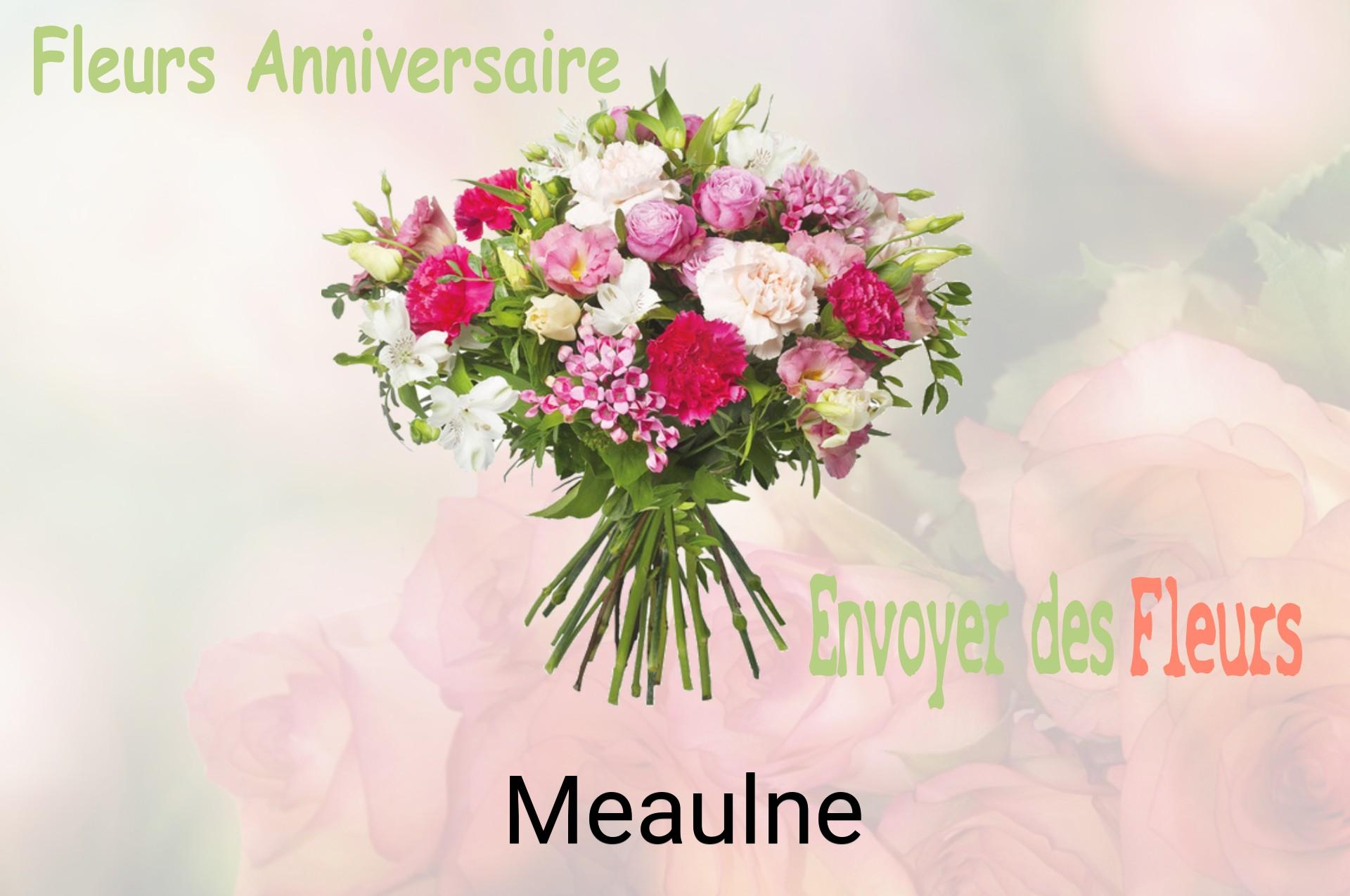 Bouquet de fleurs d’anniversaire livré à Meaulne